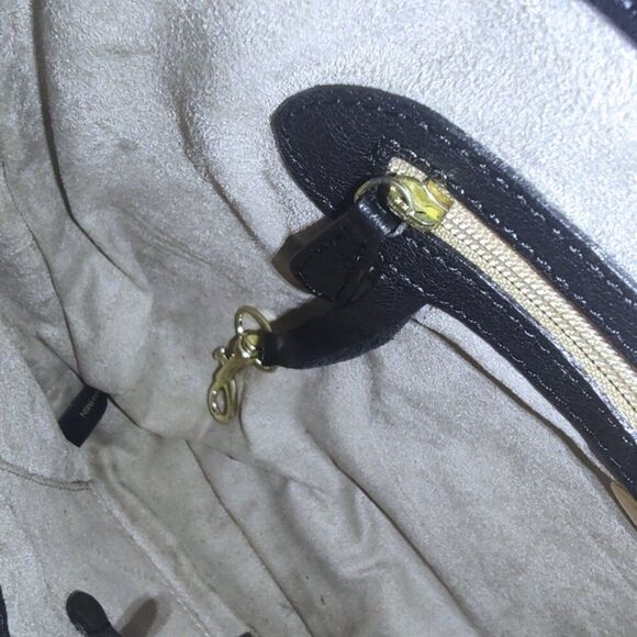 Brahmin Tuscan vintage croc-embossed satchel crossbody EUC - Picture 10 of 11